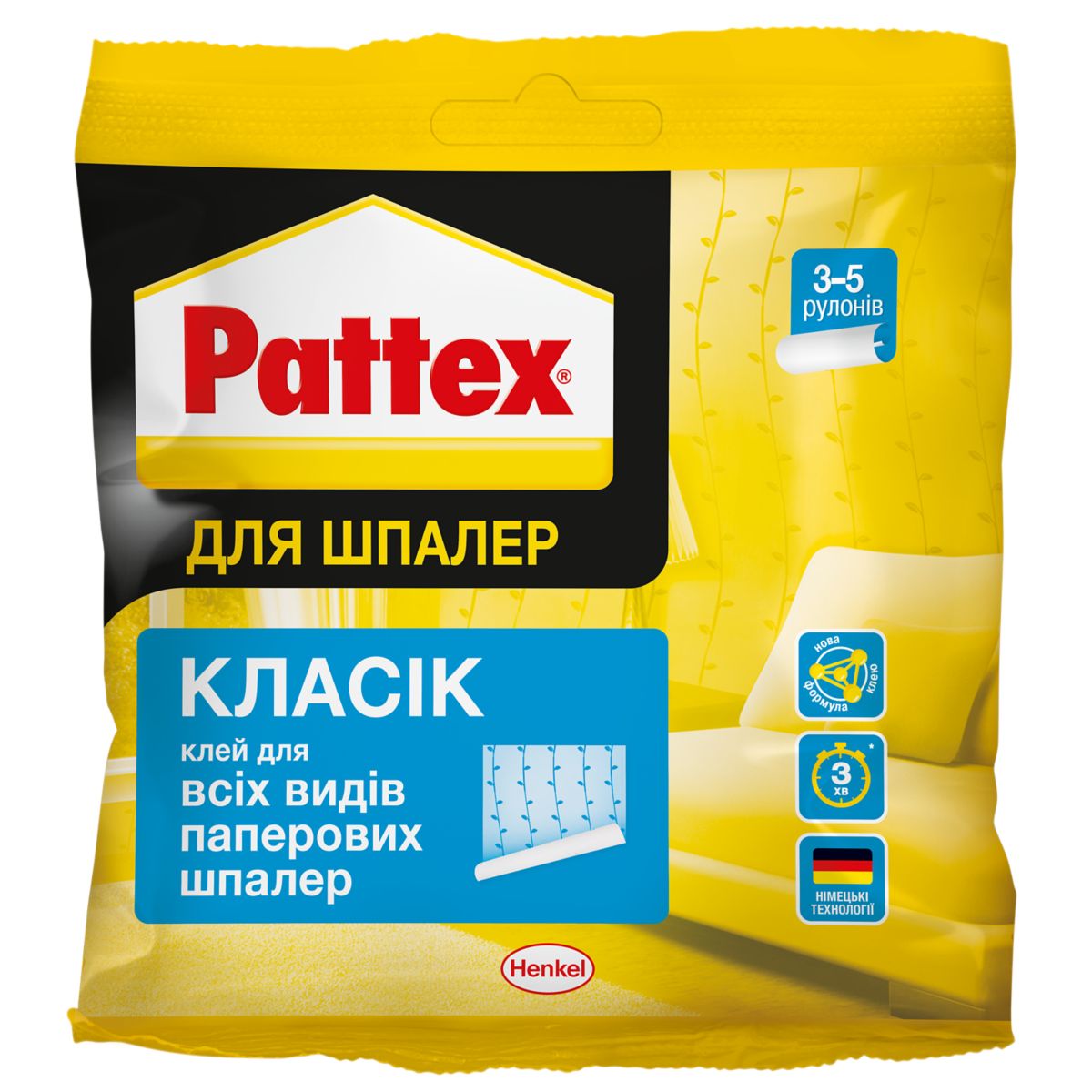 Pattex Класік 190 г клей для шпалер