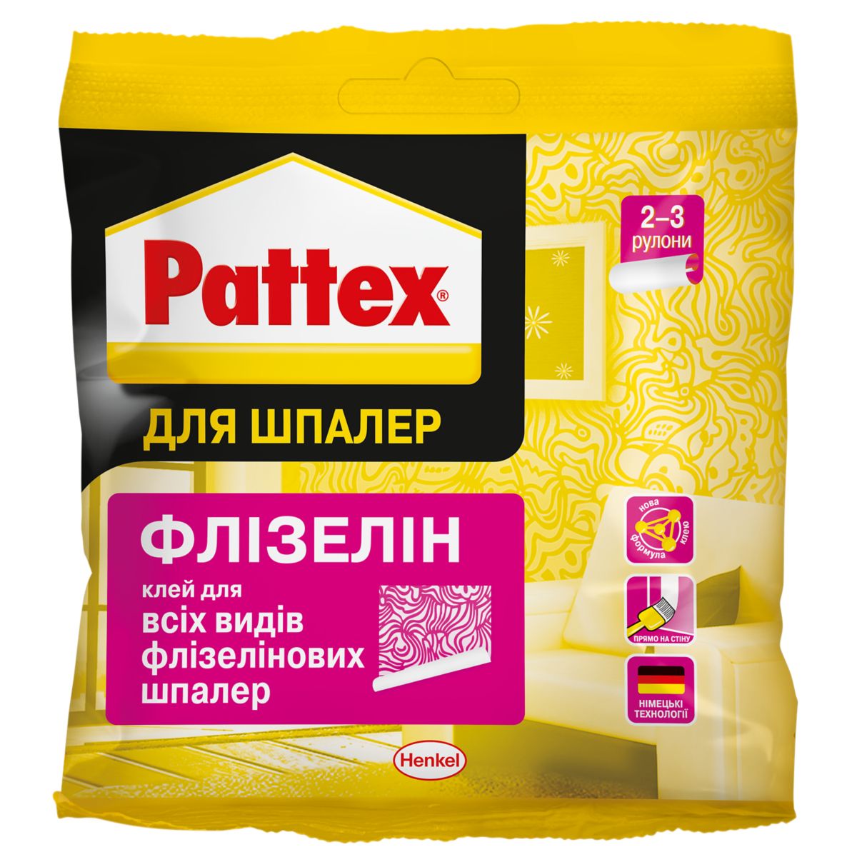 Pattex Флізелін 250 г клей для шпалер