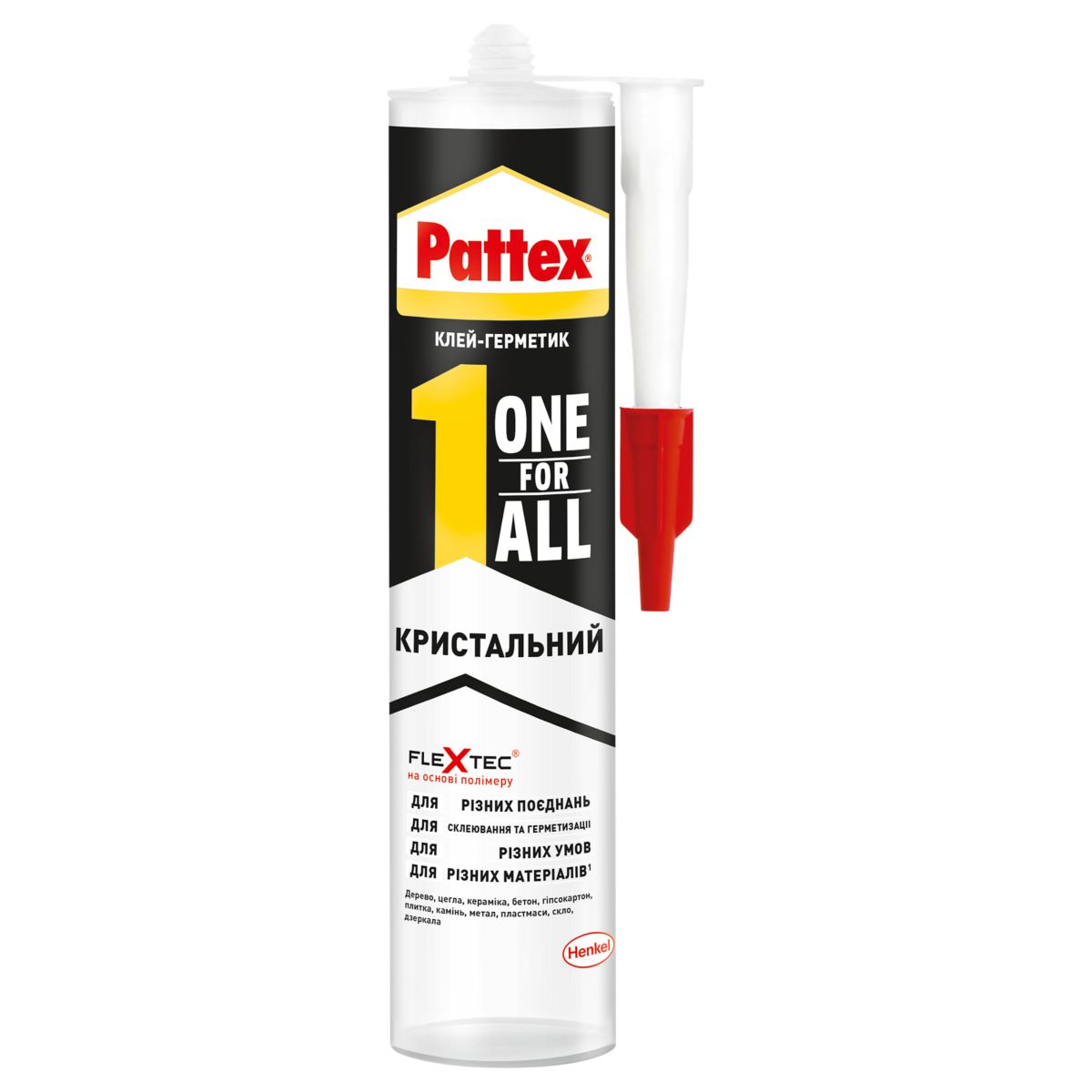 Pattex Кристальний 290 г клей-герметик