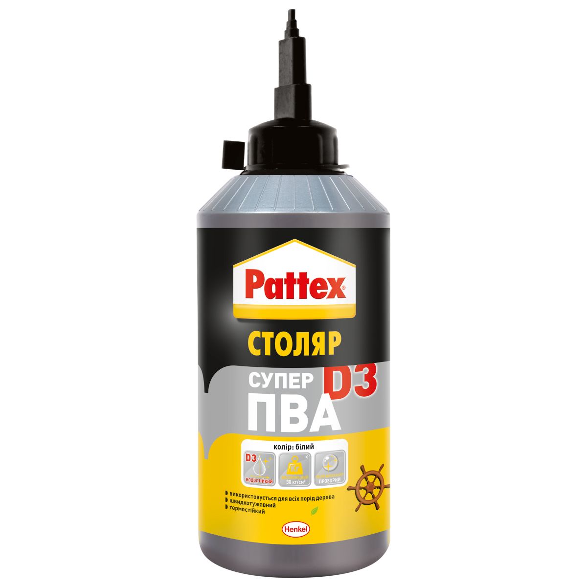 Pattex Супер ПВА Д3 250 г клей для дерева