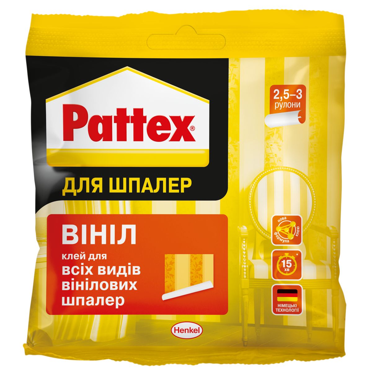 Pattex Вініл 95 г клей для шпалер