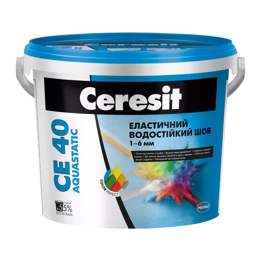 Ceresit CE 40 Aquastatic ЕКО 2 кг, горіховий 55