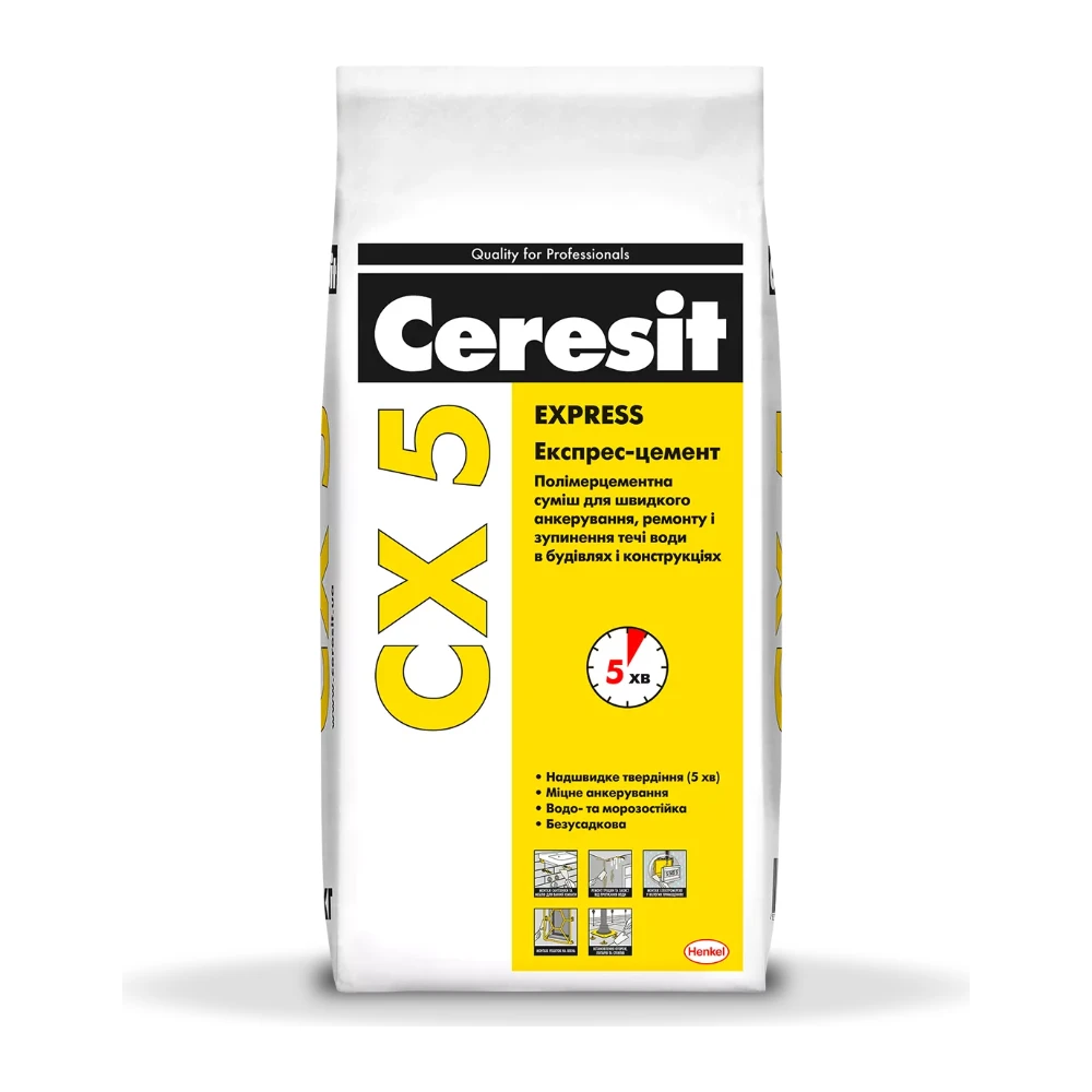 Ceresit CX 5/2 суміш для анкерування Ceresit CX 5/2 суміш для анкерування
